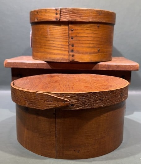 2 ANTIQUE PANTRY BOXES (1 of 4)