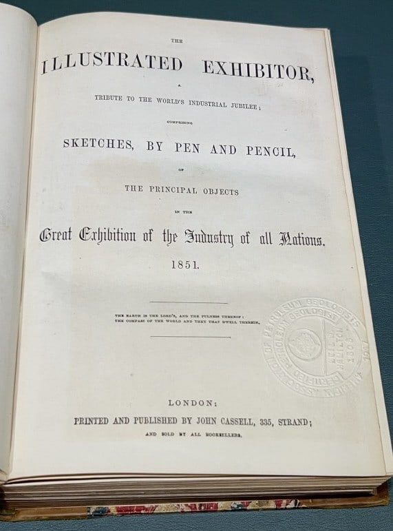"THE ILLUSTRATED EXHIBTOR.." 1851: A TRIBUTE TO THE WORLDS INDUSTRIAL JUBILEE COMPARING SKETCHES, BY PEN AND PENCIL OF THE PRINCIPAL OBJECTS IN THE GREAT EXHIBITION OF TH EINDUSTRY OF