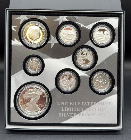2017 US MINT LIMITED EDITION SILVER PROOF SET (1 of 3)