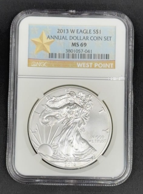 2013 W SILVER EAGLE MS 69 (1 of 1)