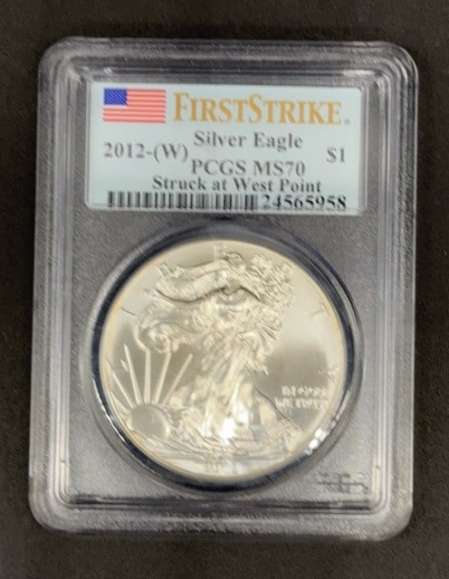 2012 W SILVER EAGLE MS 70 (1 of 1)