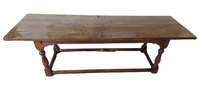 Refrectory Table Base 19th C (1 of 12)