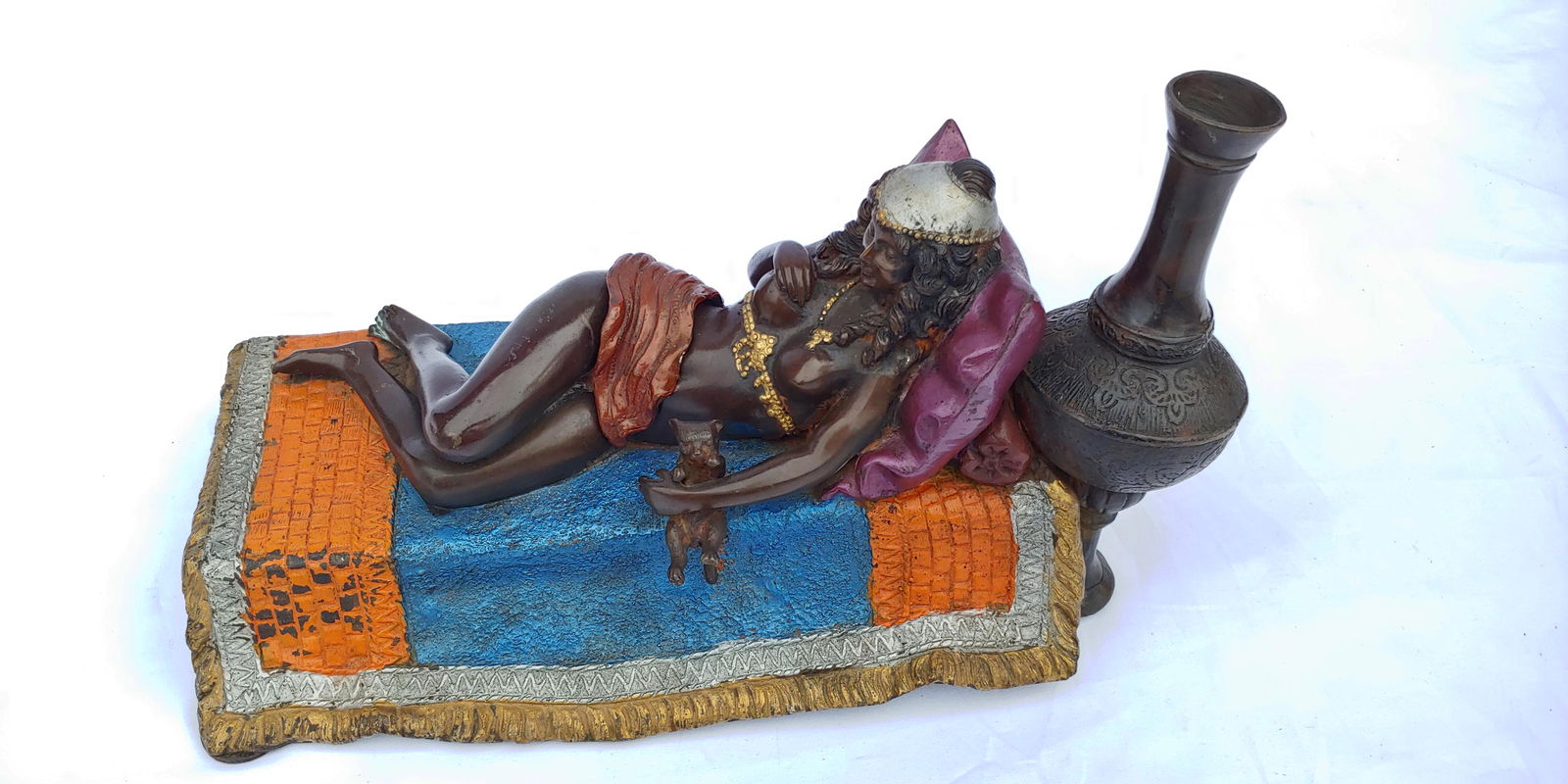 Austrian cold painted bronze cast sculpture figure (1 of 11)