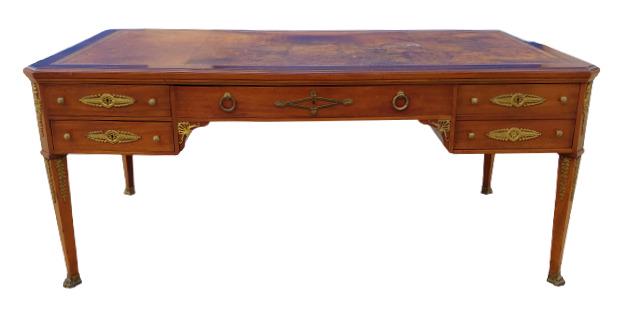 A French Empire style mahogany and gilt metal mounted (1 of 12)