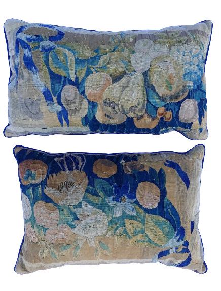 18th century needlepoint pillow set (1 of 10)