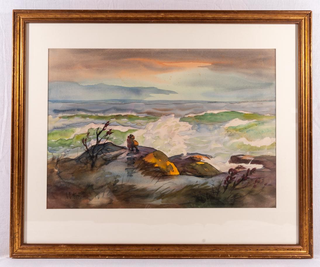 Lester G Hornby, Costal Landscape (1 of 8)
