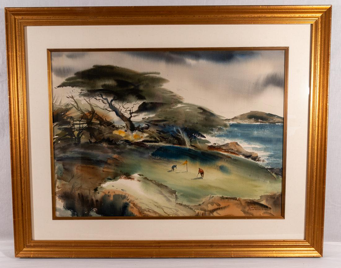 Harold Gretzner, Golfers on coast (1 of 9)