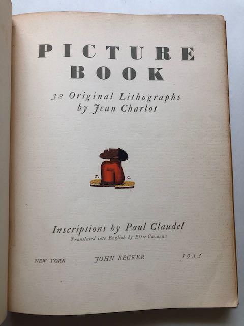 Paul Claudel & Jean Charlot, Picture Book (1 of 9)