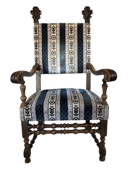 Antique German Renaissance Style Armchair (1 of 10)