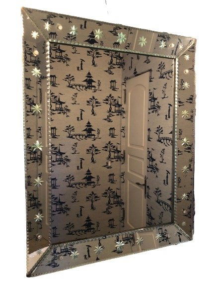 Venetian Style French Mirror Cut Star Design (1 of 6)