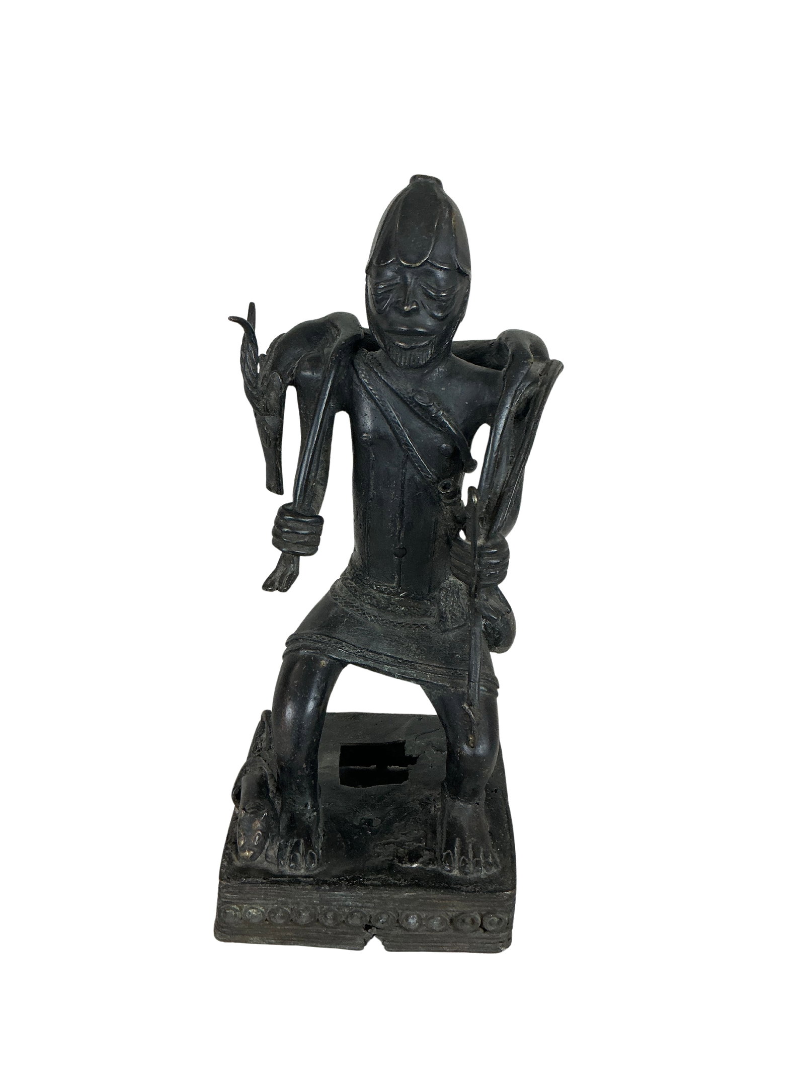 Hunter statue