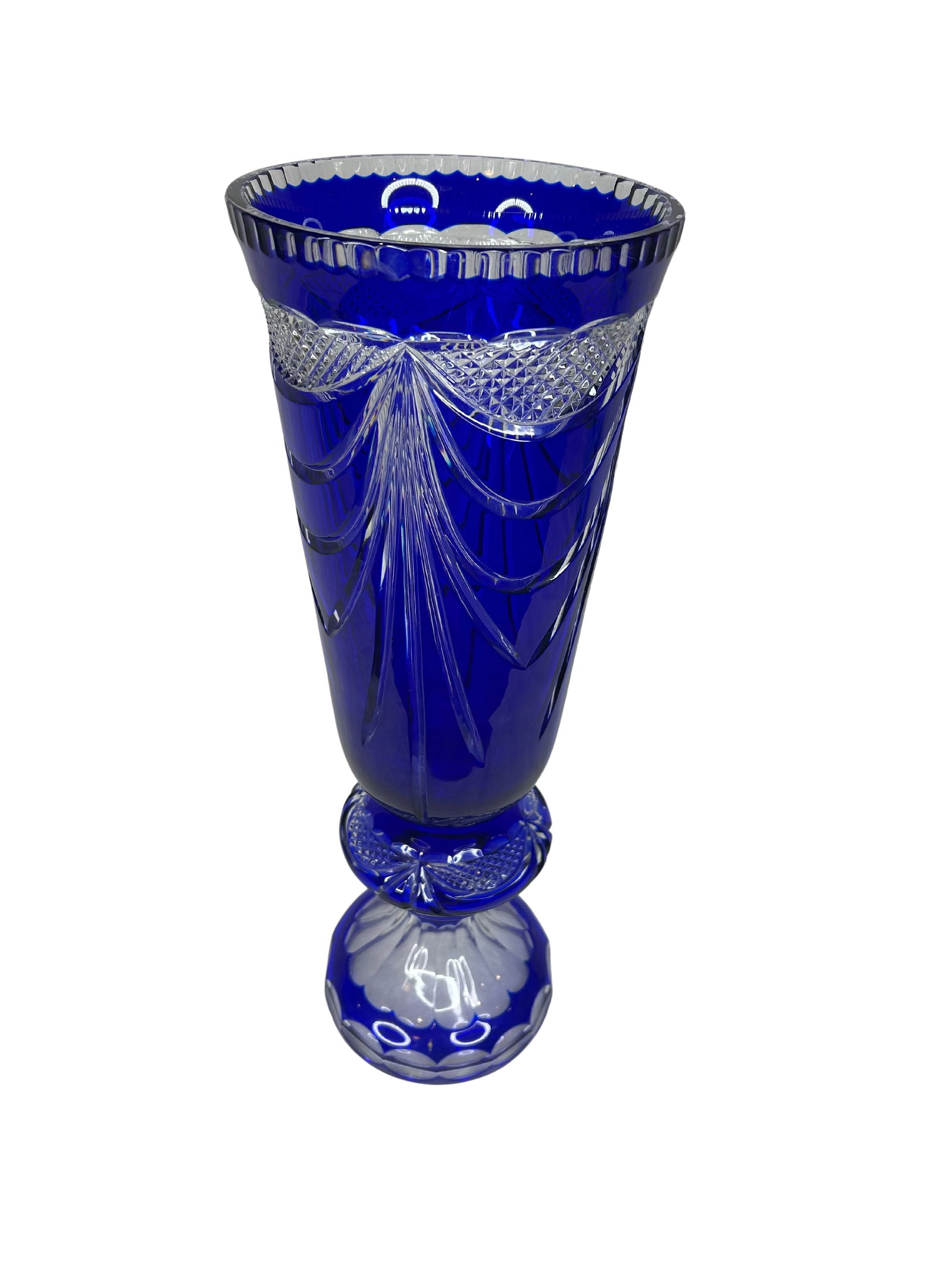 Large blue vase (1 of 10)