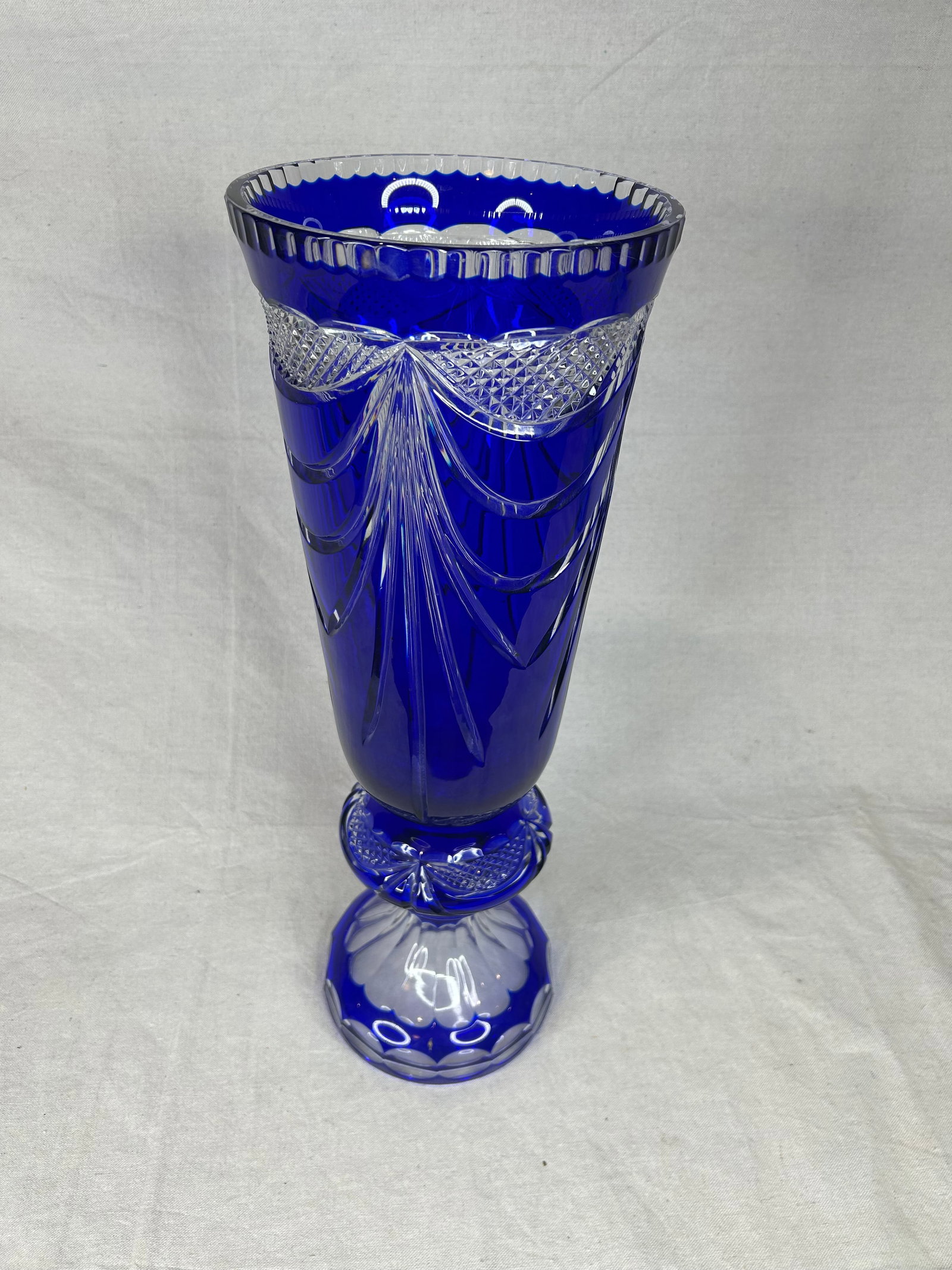 Large blue vase - 2