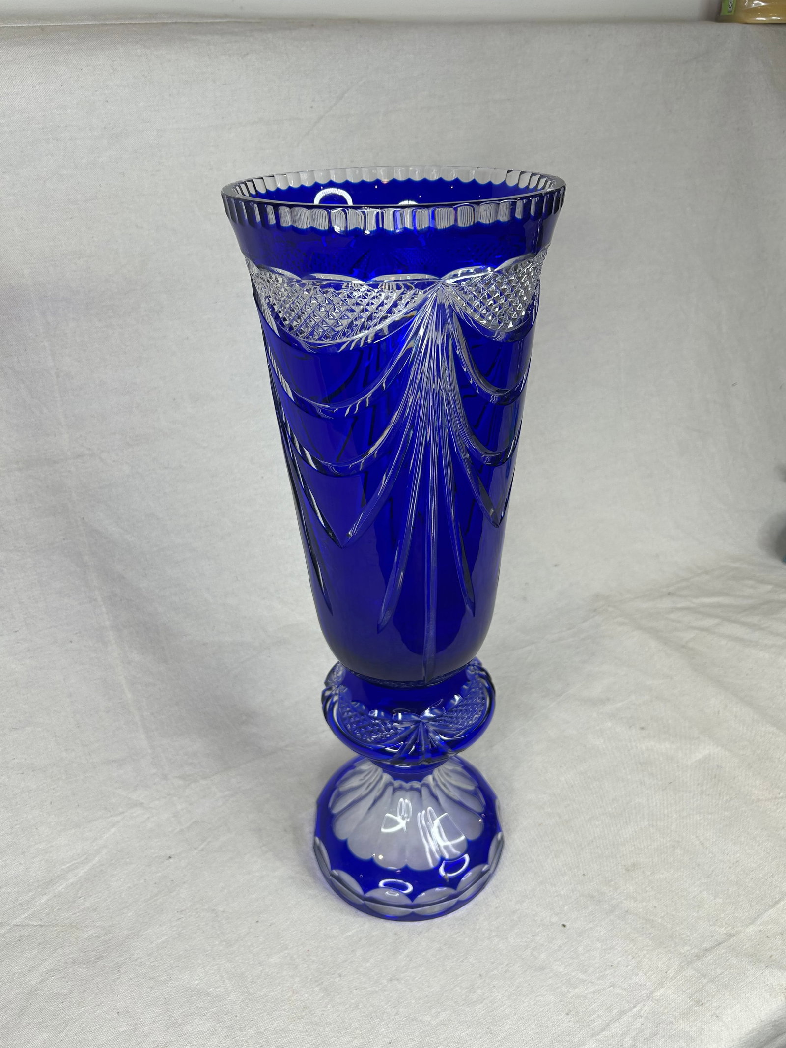 Large blue vase - 3