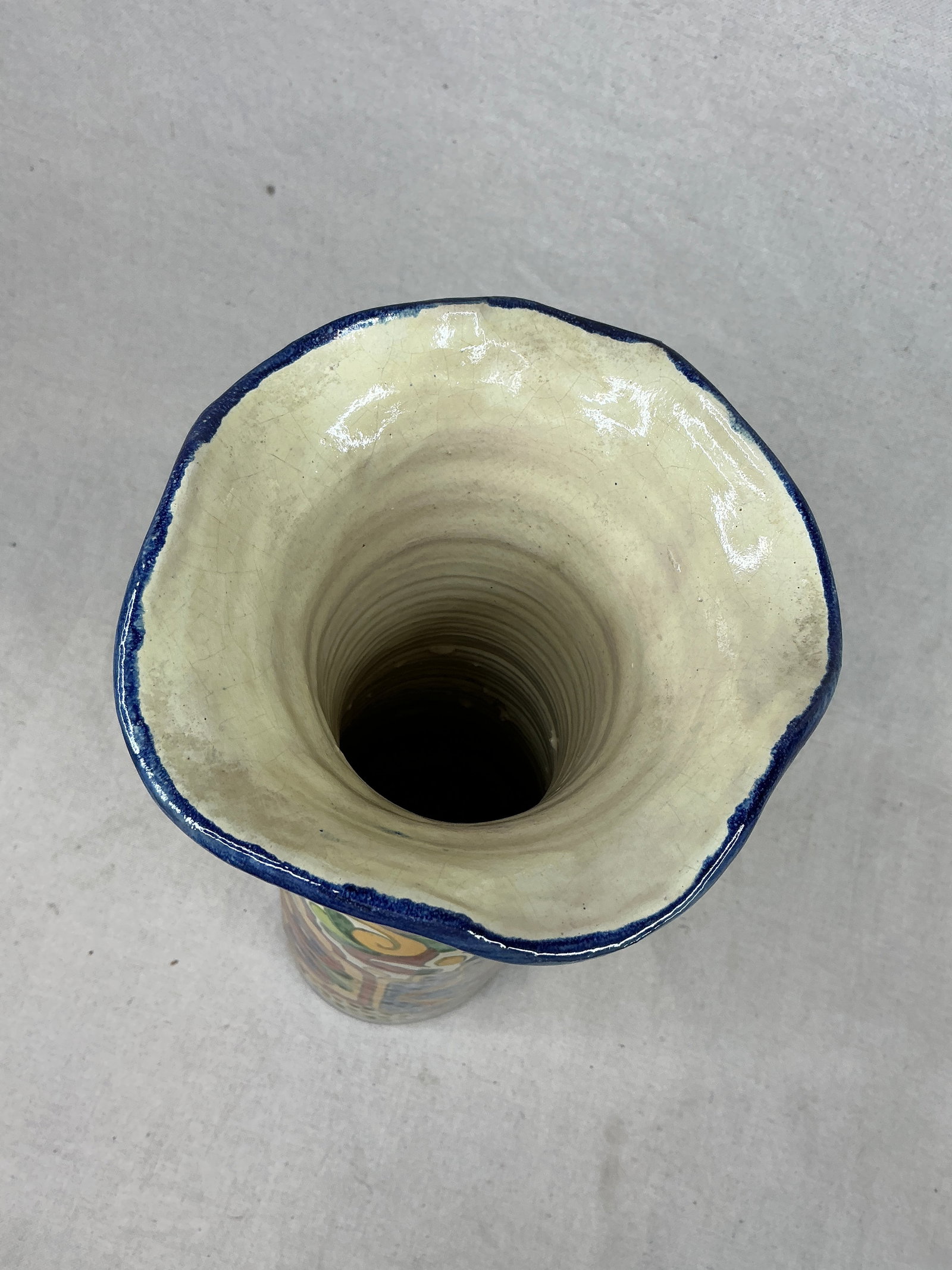 Oversized, Mexican ceramic base - 3