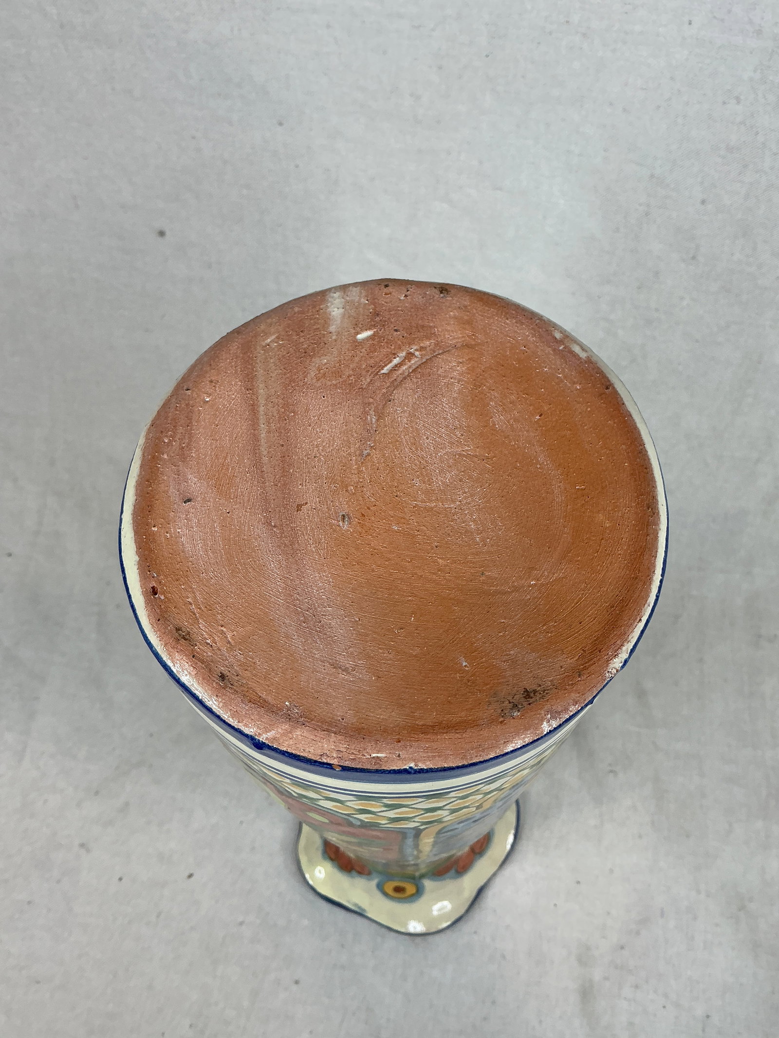 Oversized, Mexican ceramic base - 5