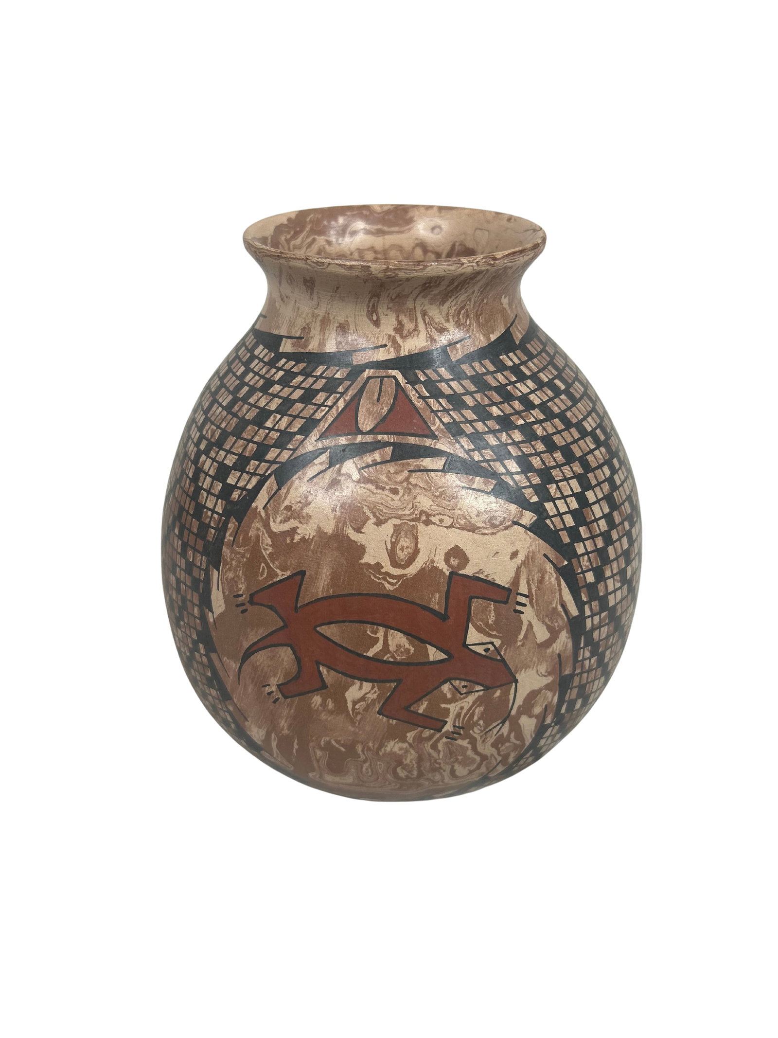 Handcrafted Luis Ortiz Southwestern Pottery Vase (1 of 7)