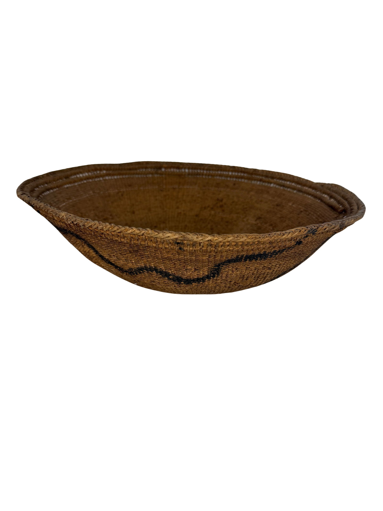Native American Coiled Gathering Basket (1 of 5)