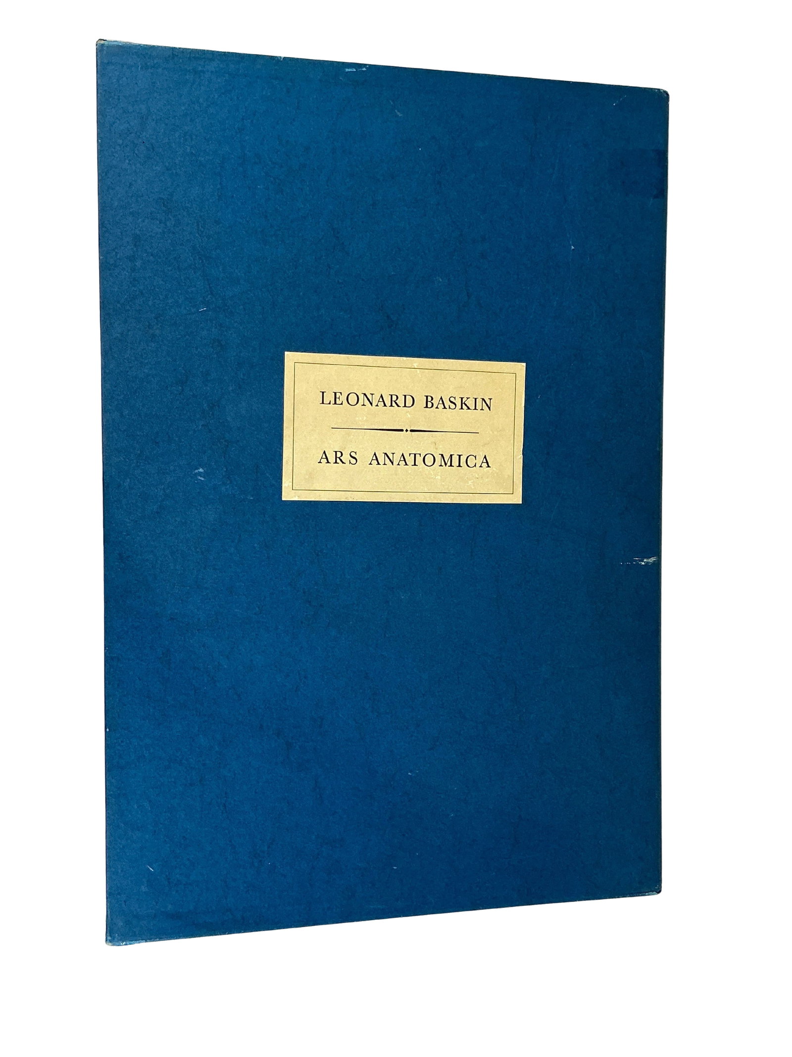 Leonard Baskin Signed 'Ars Anatomica' Art Book (1 of 9)