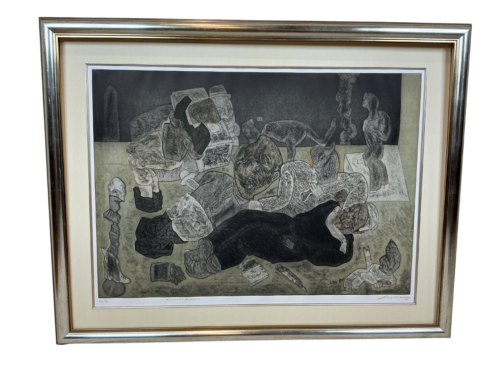 José Luis Cuevas (Mexican, 1934–2017), Animales Impuros, 1999 (1 of 7)
