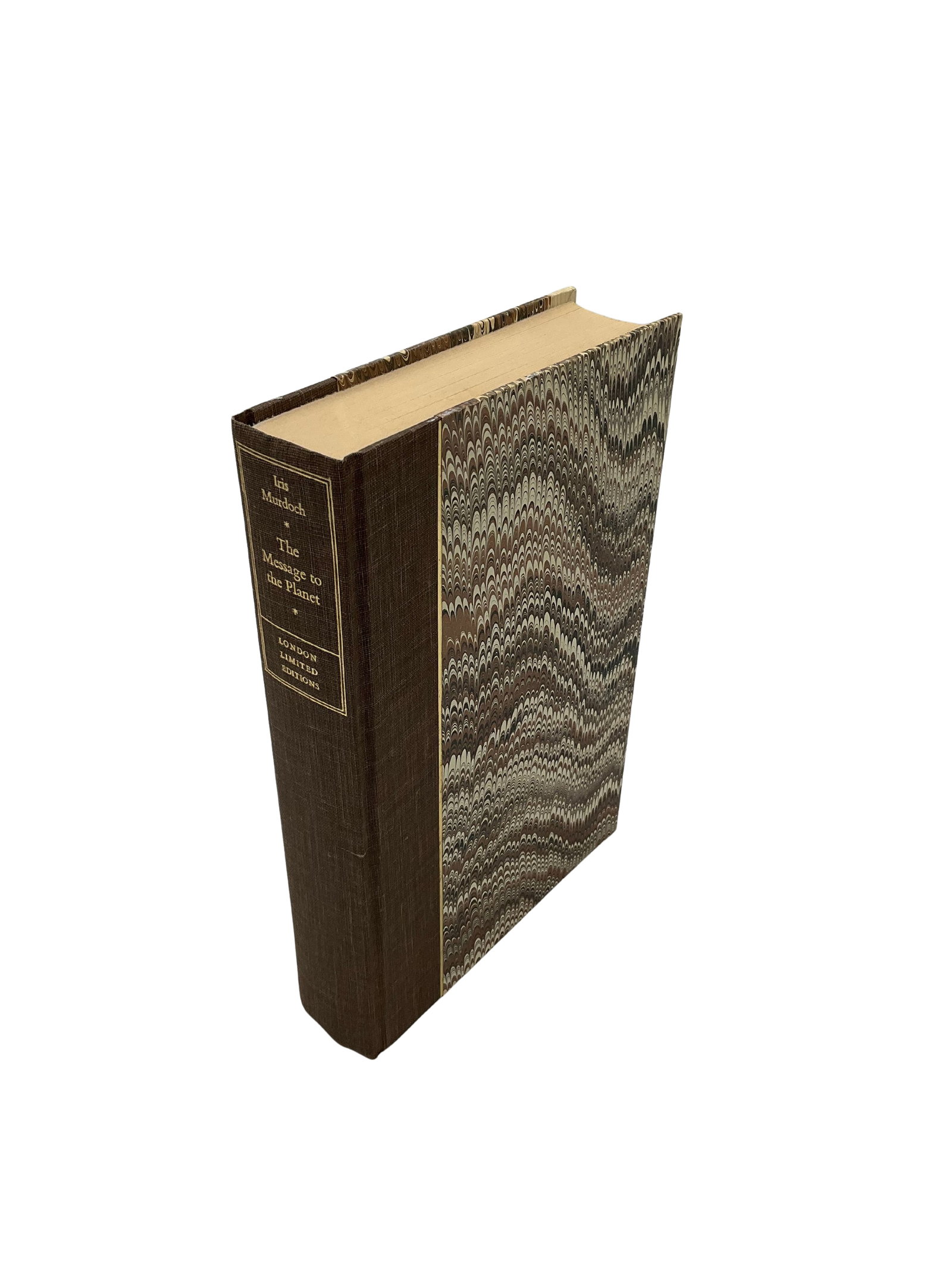 Signed First Edition of 'The Message to the Planet' by Iris Murdoch - Limited Edition: This is a signed first edition of 'The Message to the Planet' by the renowned author Iris Murdoch, published in 1989 by Chatto & Windus. Limited to just 150 numbered copies, this being No. 95, it feat