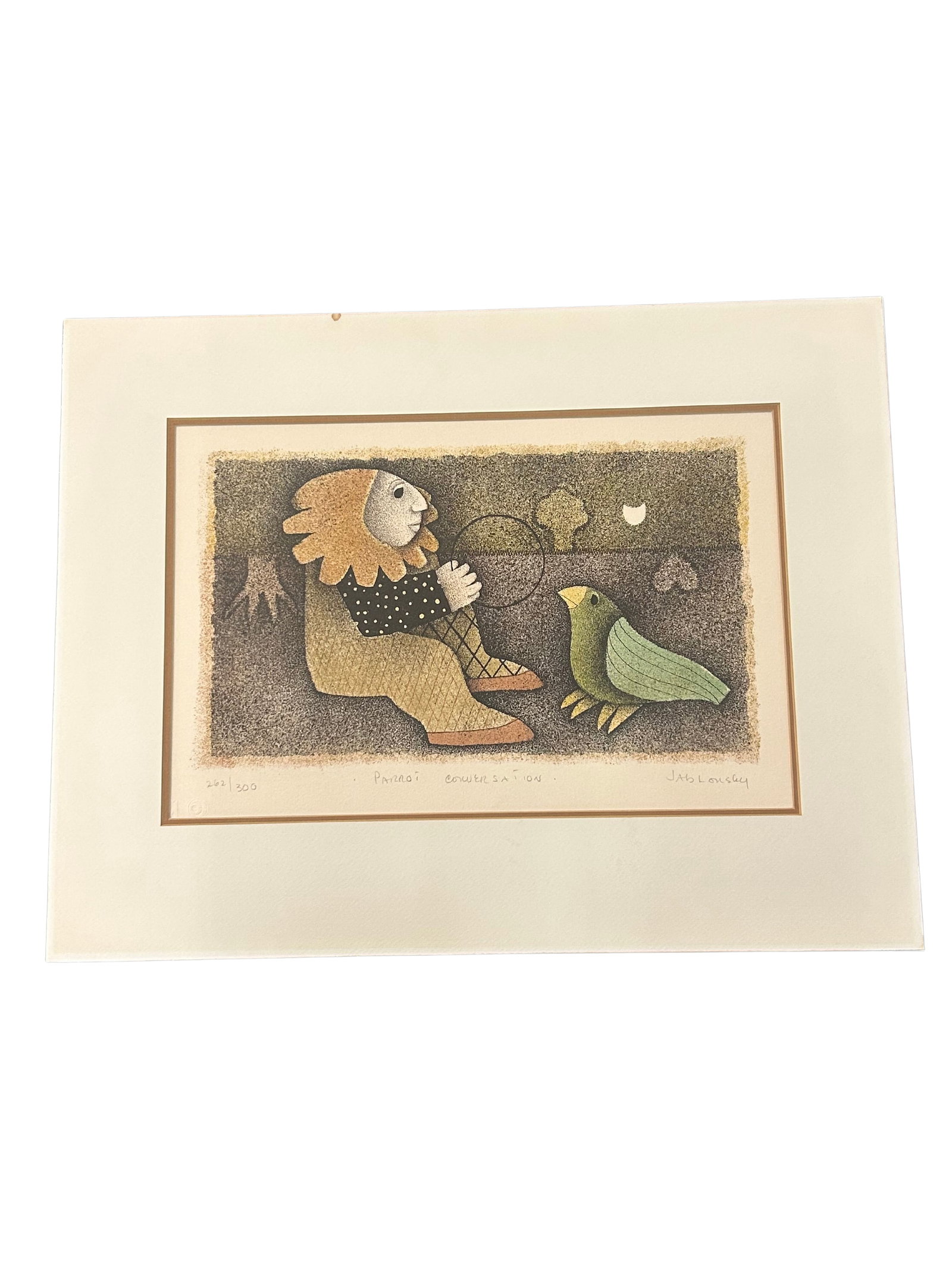 Carl Jablonsky 'Parrot Conversation' Limited Edition Print (262/300) (1 of 10)