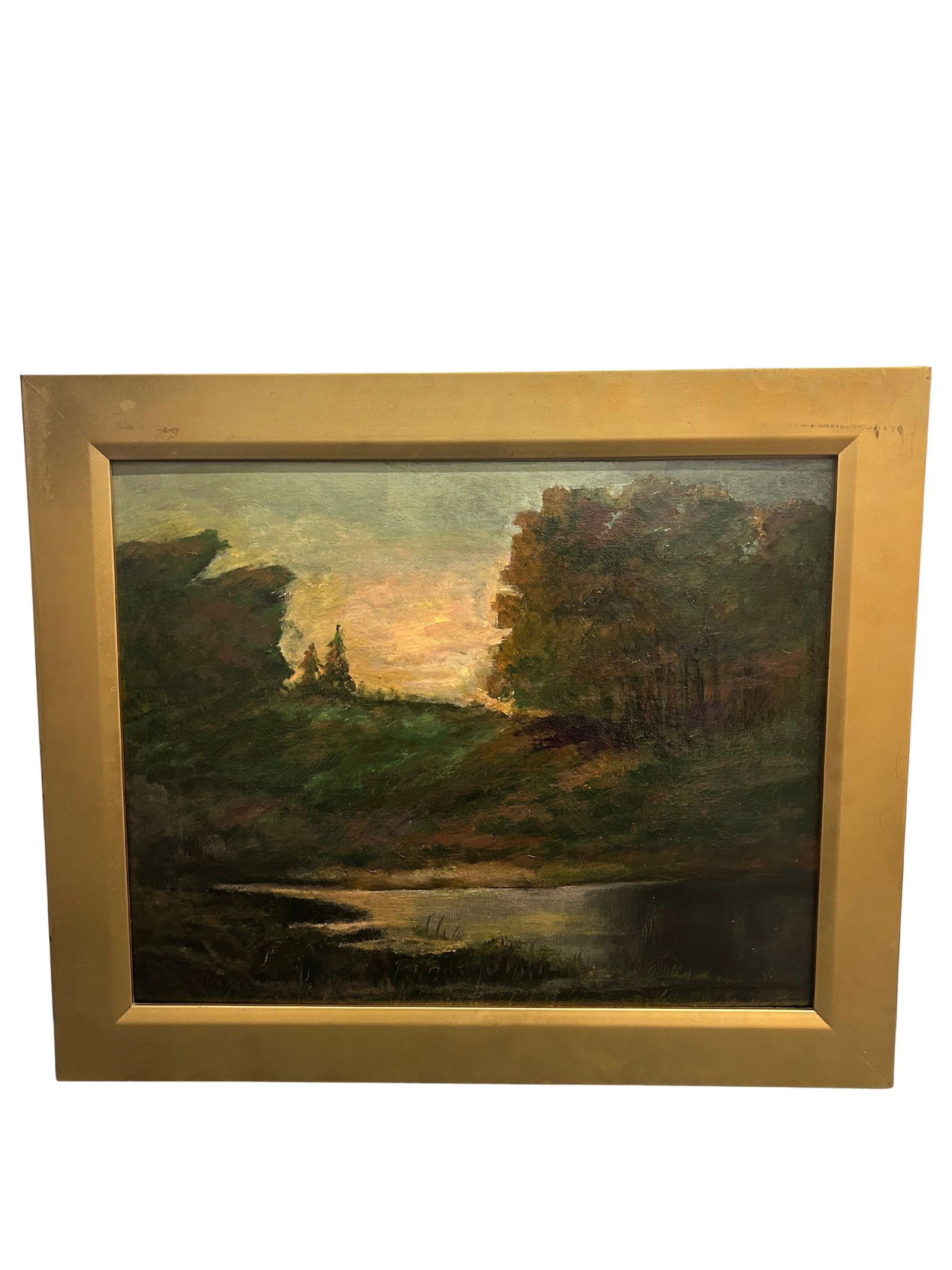 William Lee Judson Signed Oil Landscape Painting (1 of 9)