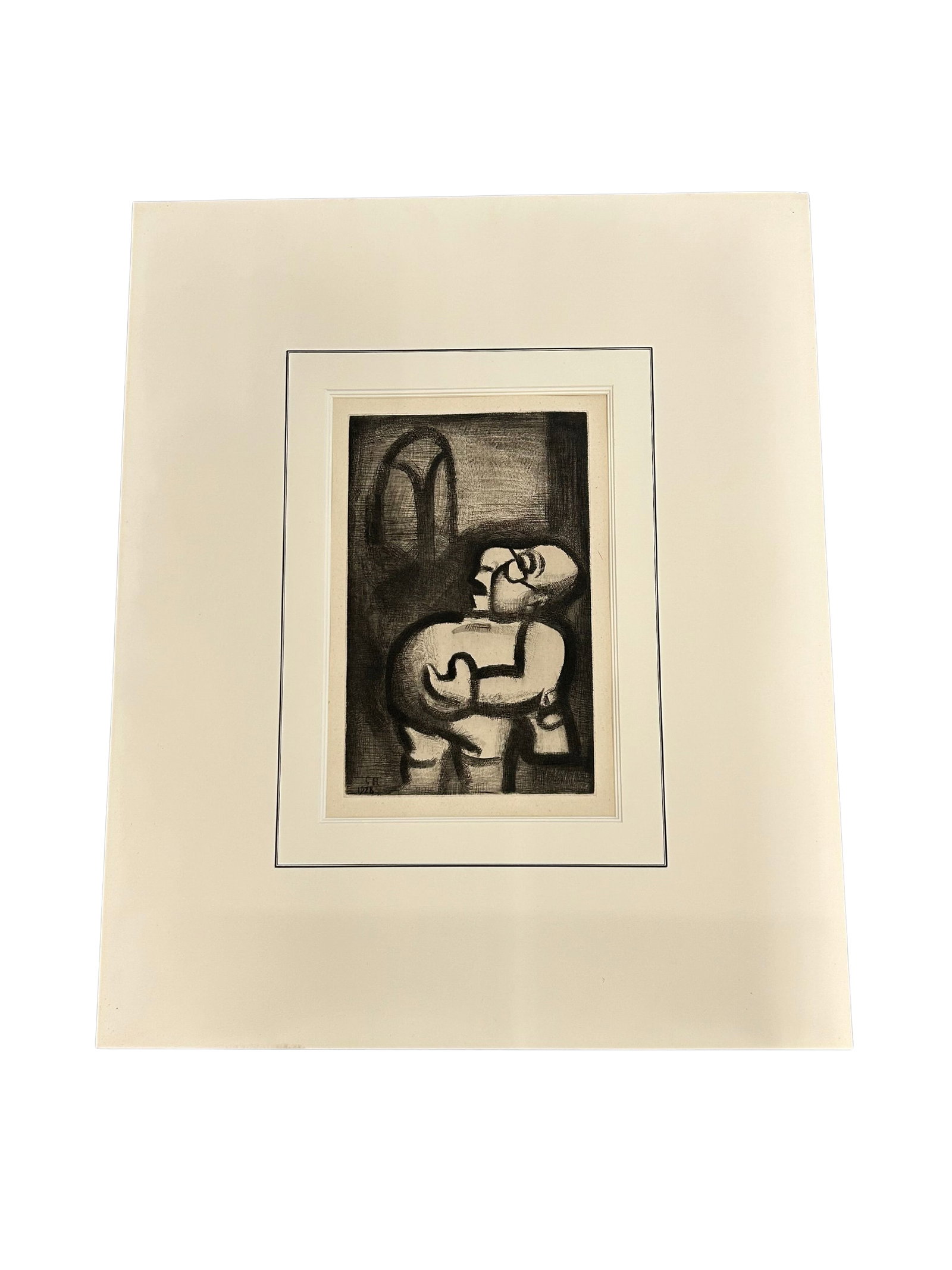 Georges Rouault Original Etching - Expressionist Composition (1923) (1 of 14)