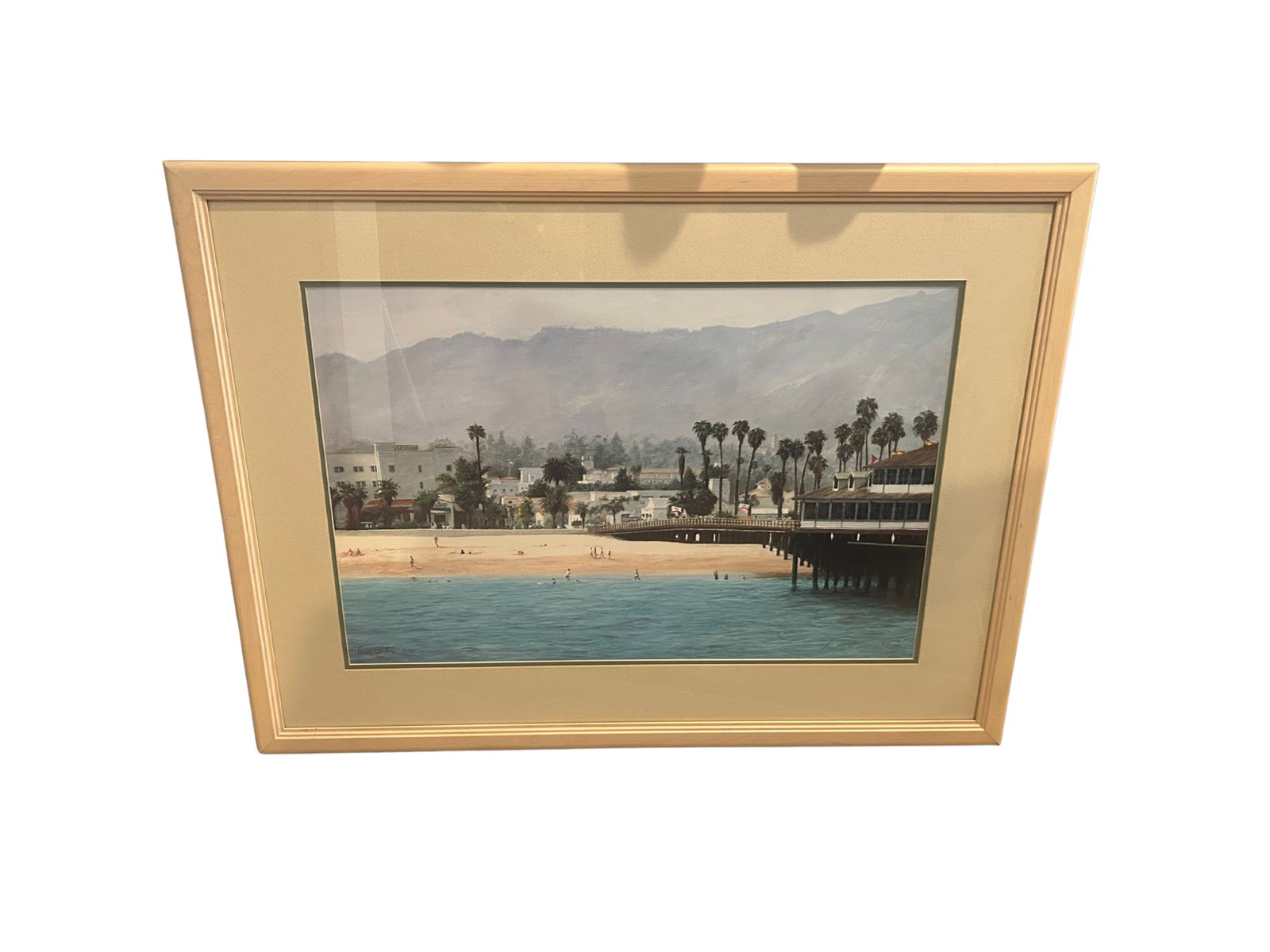 Russ Carter Limited Edition Beach Scene Painting (20/500) - California Coastal Landscape (1 of 5)