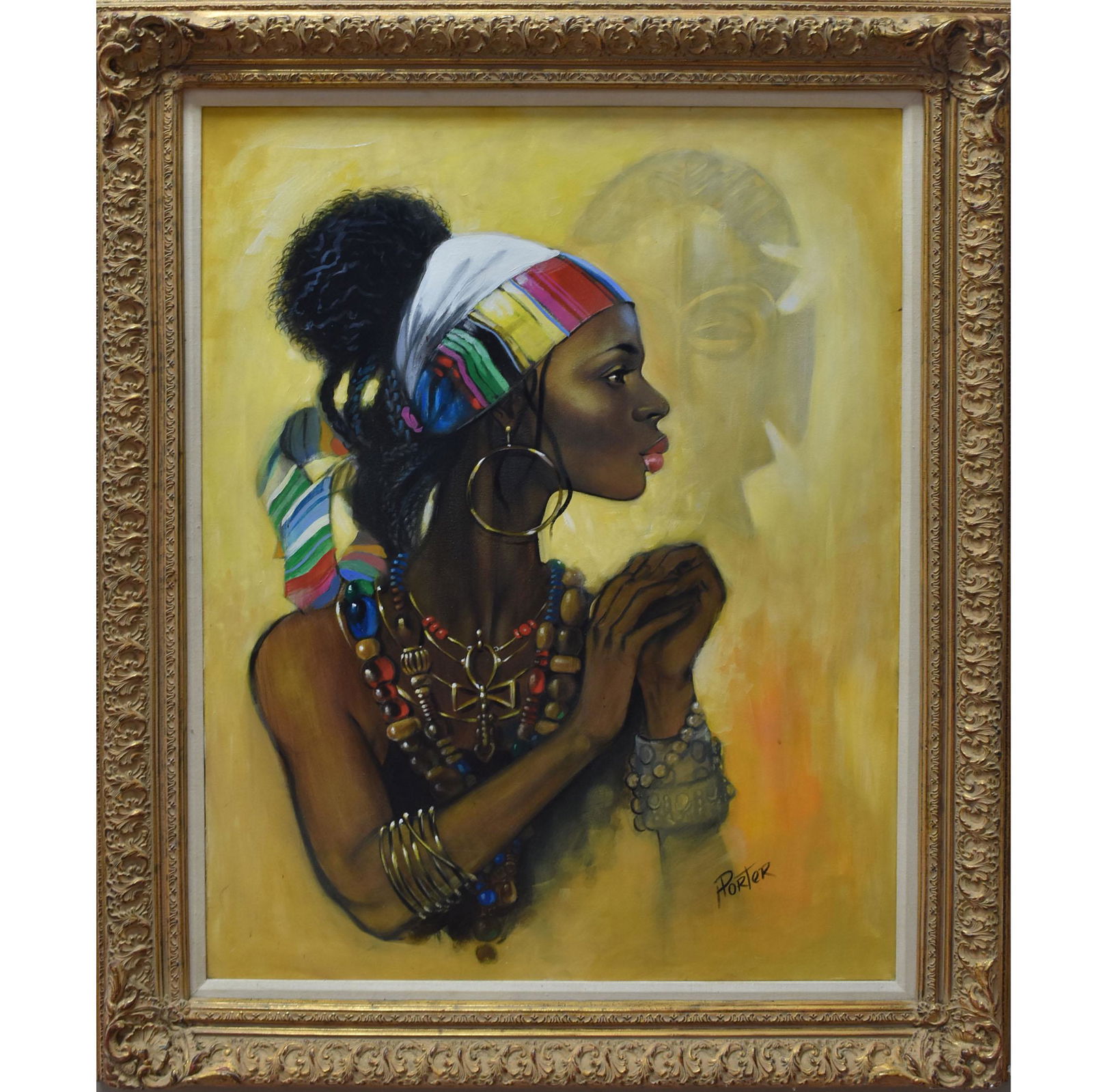 HENRY C PORTER 1921-2009 IT IS ORIGINAL WORK ON CANVAS (1 of 5)