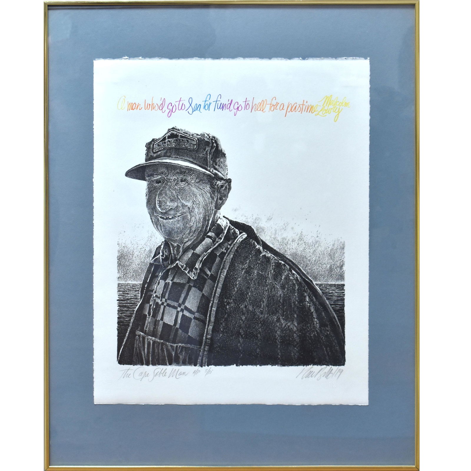 RONALD WILLIAMS BOLT (CANADIAN, 1938-) THE CAPE SABLE (1 of 8)