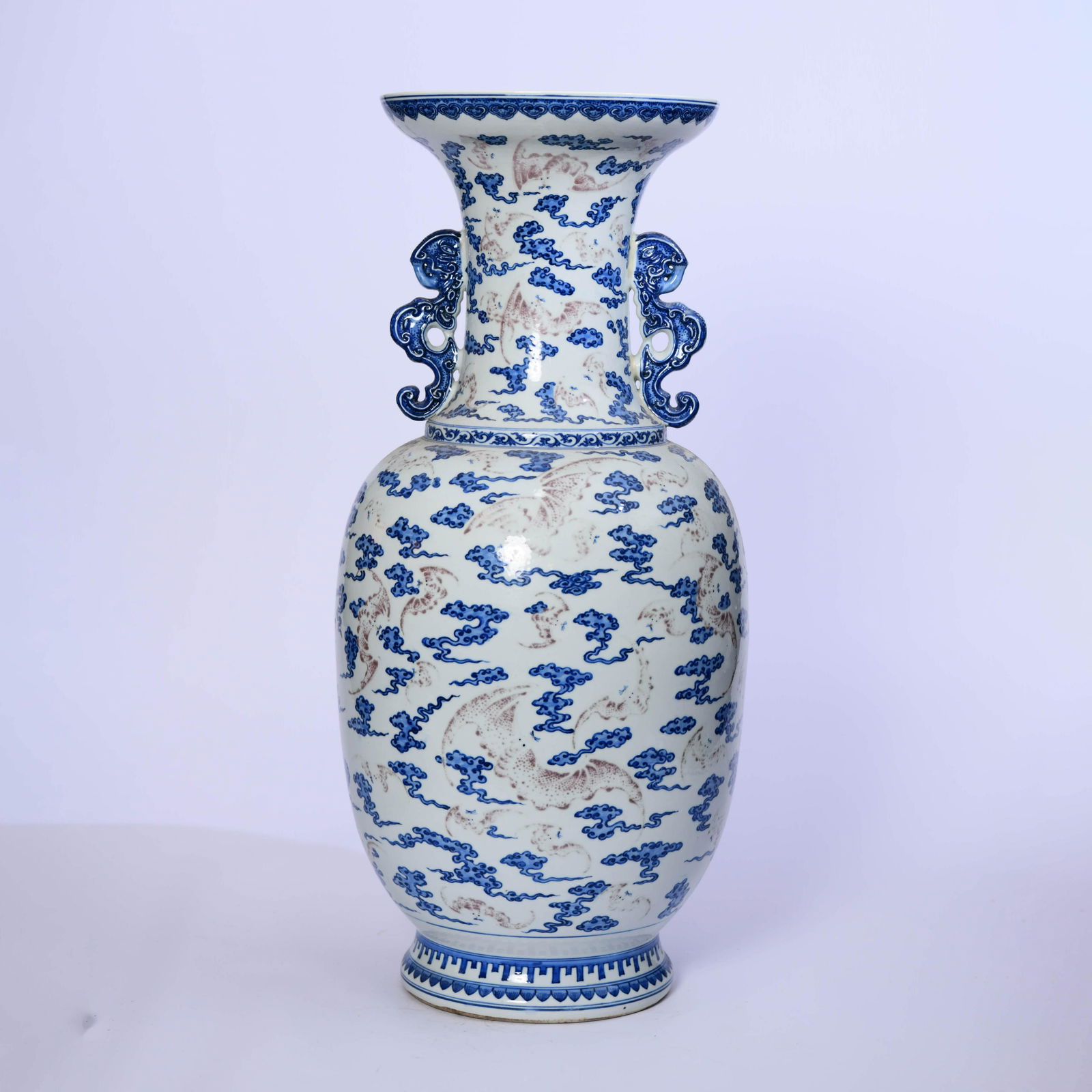 A Underglazed-Blue And Copper-Red Hundred Bats Double (1 of 10)