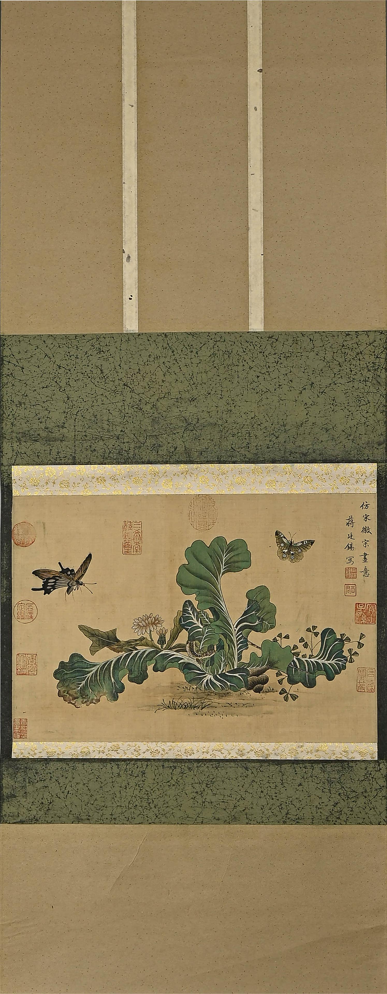 JIANG TINGXI, Chinese Flower and Bird Painting Hanging Scroll (1 of 12)
