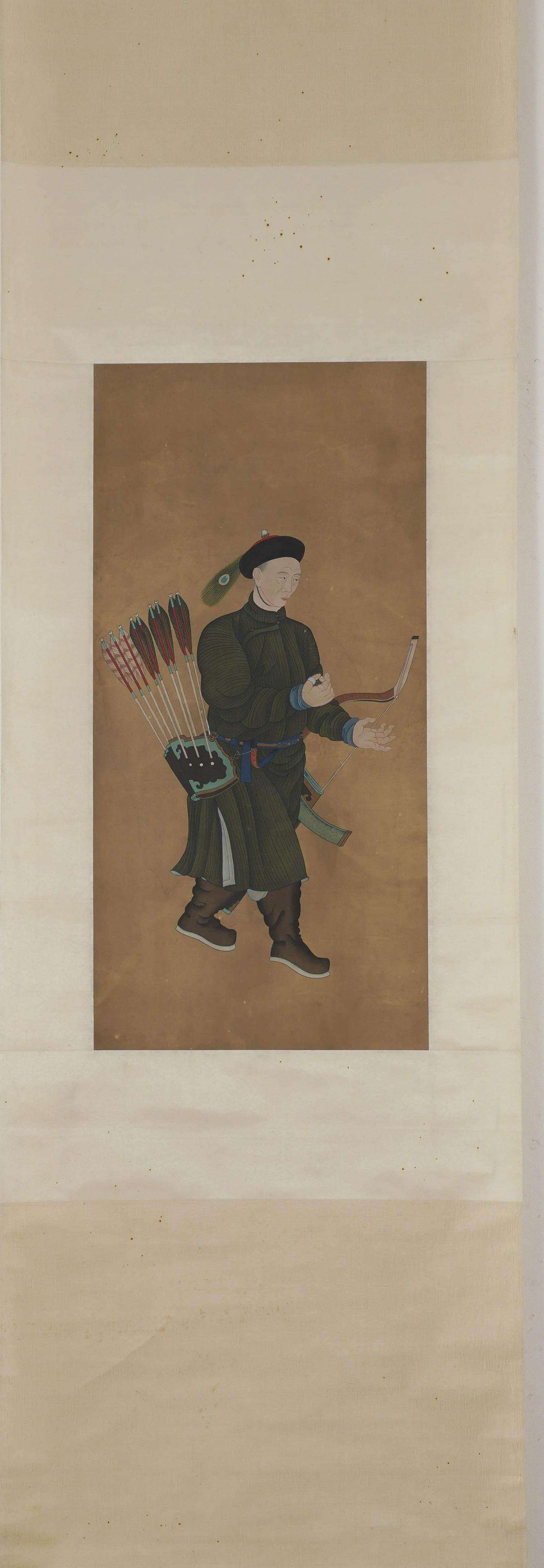 Anonymous, Chinese Figure Painting Hanging Scroll (1 of 5)