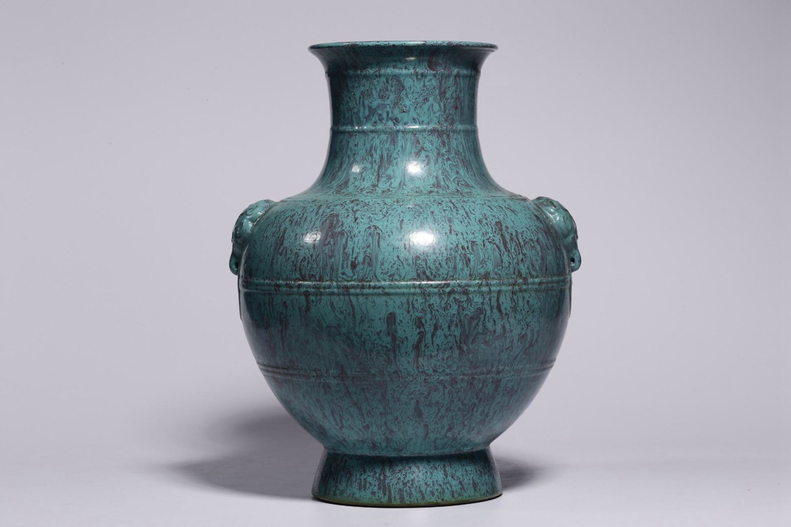 Robbinâ€™S Egg Mythical Beast-Eared Zun Vase (1 of 9)