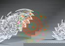 A Famille Rose Butterfly Flower Plate, Qing Qianlong Mark