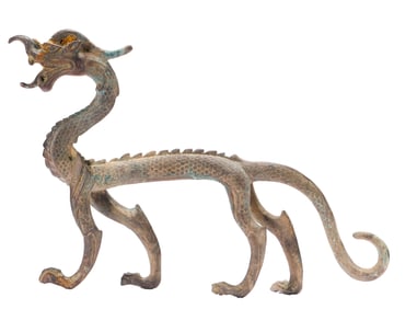 A BRONZE DRAGON