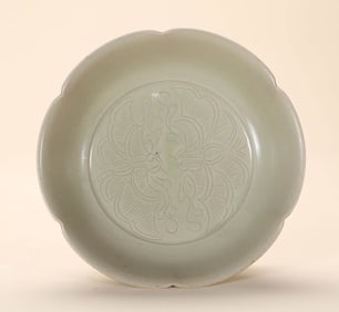 A LONGQUAN CELADON 'BUTTERFLY' BOWL