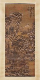 LAN YING (1585-1664), ATTRIBUTED TO, MOUNTAIN SNOW