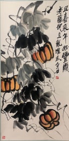 QI BAISHI (1864-1957), ATTRIBUTED TO, PUMPKIN
