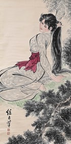 LIU JILU (DATES UNKNOWN), ATTRIBUTED TO, LADY FIGURE