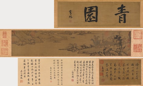 SHEN ZHOU (1427-1509), ATTRIBUTED TO, QING GARDEN
