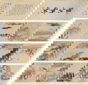 QI BAISHI (1864-1957), ATTRIBUTED TO, TWELVE SMALL S