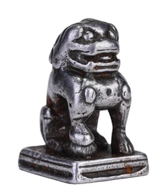 A TIBETAN SNOW LION SEAL