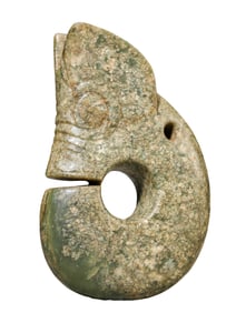 A JADE PIG-DRAGON