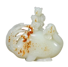 A JADE GOOSE