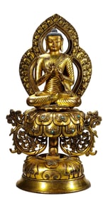 A TIBETAN ROYAL TEMPLE-STYLE MAITREYA