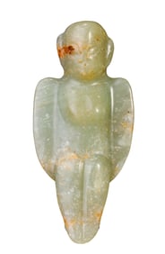 A HONGSHAN CULTURE JADE ORNAMENT