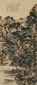 ZHANG DAQIAN (1899-1983), ATTRIBUTED TO, LANDSCAPE