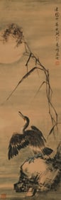 GAO JIANFU (1879-1951), ATTRIBUTED TO, CORMORANTS